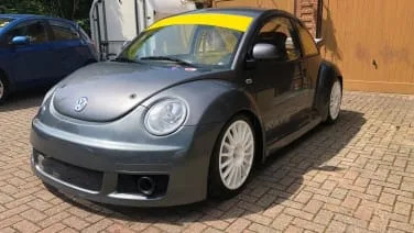 Show Herbie who's boss with this Volkswagen New Beetle RSi race car