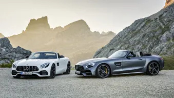 2017 Mercedes AMG GT Roadster and GT C Roadster