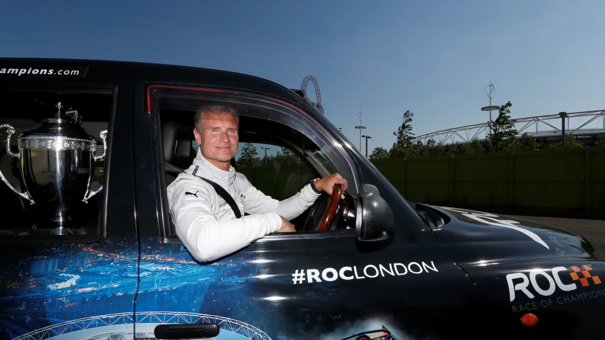 David Coulthard Race of Champions London 2015