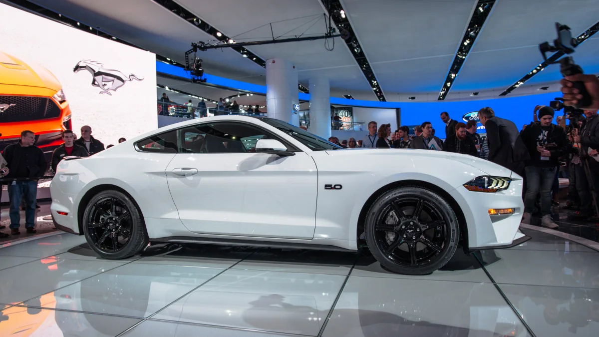 2018 Ford Mustang profile wide