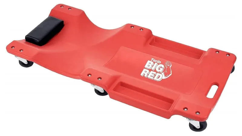 BIG RED TRP6240 Torin Blow Molded Plastic Rolling Garage/Shop CreeperBIG RED