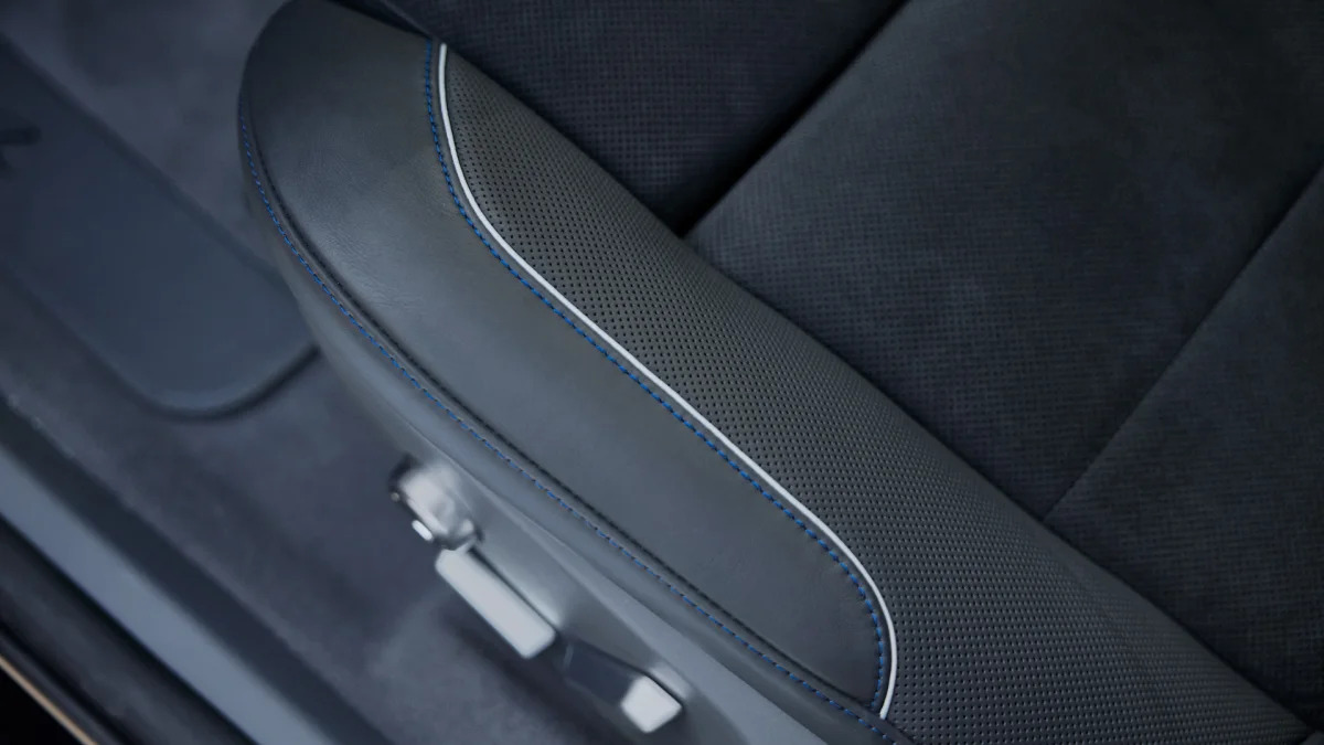Lucid Air Sapphire seat detail