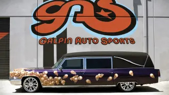 Galpin Auto Sports Halloween-themed Hearse