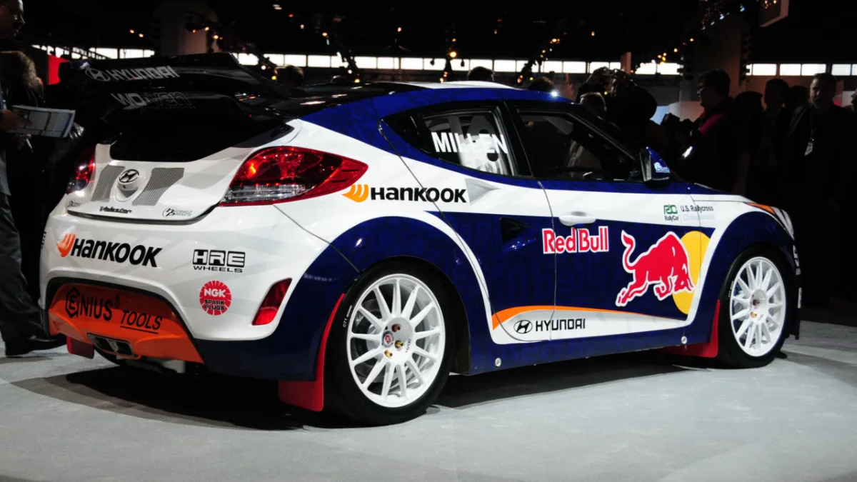 Hyundai Veloster Rally Car: Chicago 2011