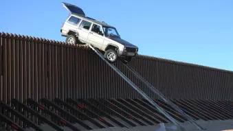 Jeep Cherokee failed border-crossing attempt