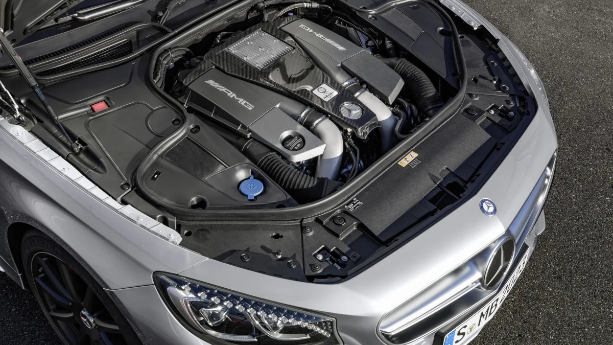 Mercedes-AMG S63 4Matic Cabriolet Edition 130 engine