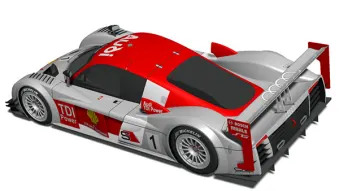 Future Audi LMP racecar renderings