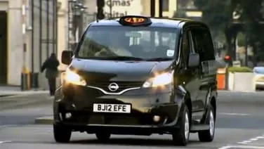 Check out Nissan's NV200 in London black cab livery [w/video]