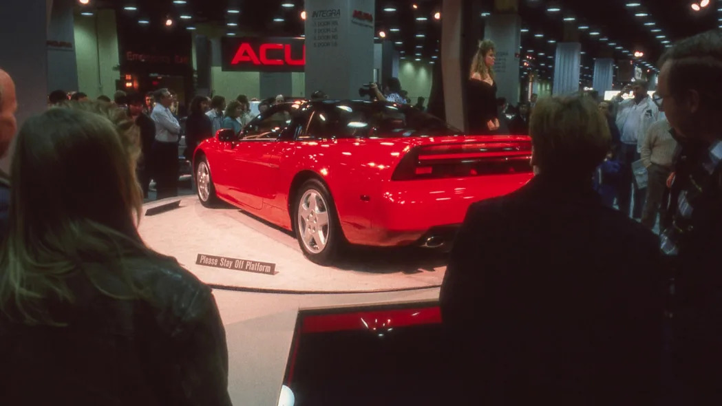 NS X at 1989 Chicago Auto Show8 source