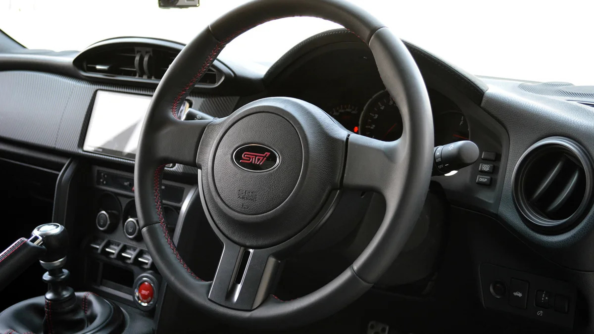 2015 subaru brz ts black interior steering wheel
