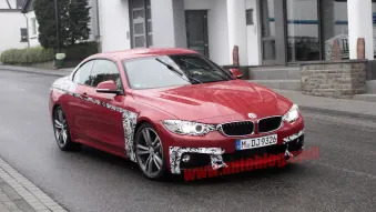 2014 BMW 4 Series Convertible: Spy Shots