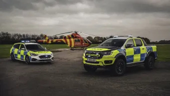 U.K. Police Ford Ranger Raptor and Focus ST Estate