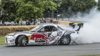 Drifing at the Goodwood Festival of Speed