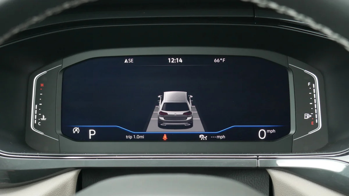 2022 Volkswagen Taos Digital Cockpit minimal driver assist