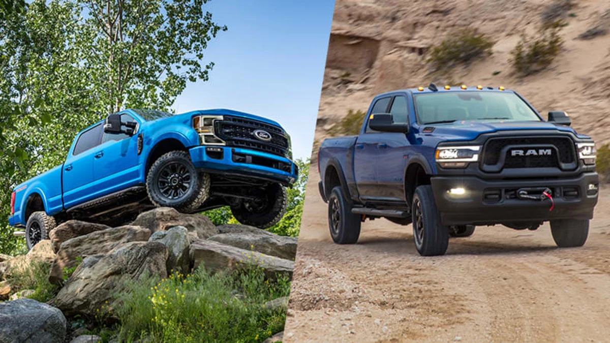 2020 Ford Super Duty Tremor vs. 2020 Ram 2500 Power Wagon: How they compare on paper