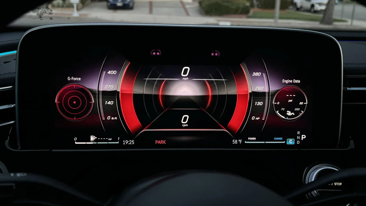 2024 Mercedes-Benz E-Class Interior Sport instrument display