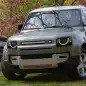 2021 Land Rover Defender 90 and Discovery front