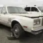 1986 Chrysler Fifth Avenue in California wrecking yard