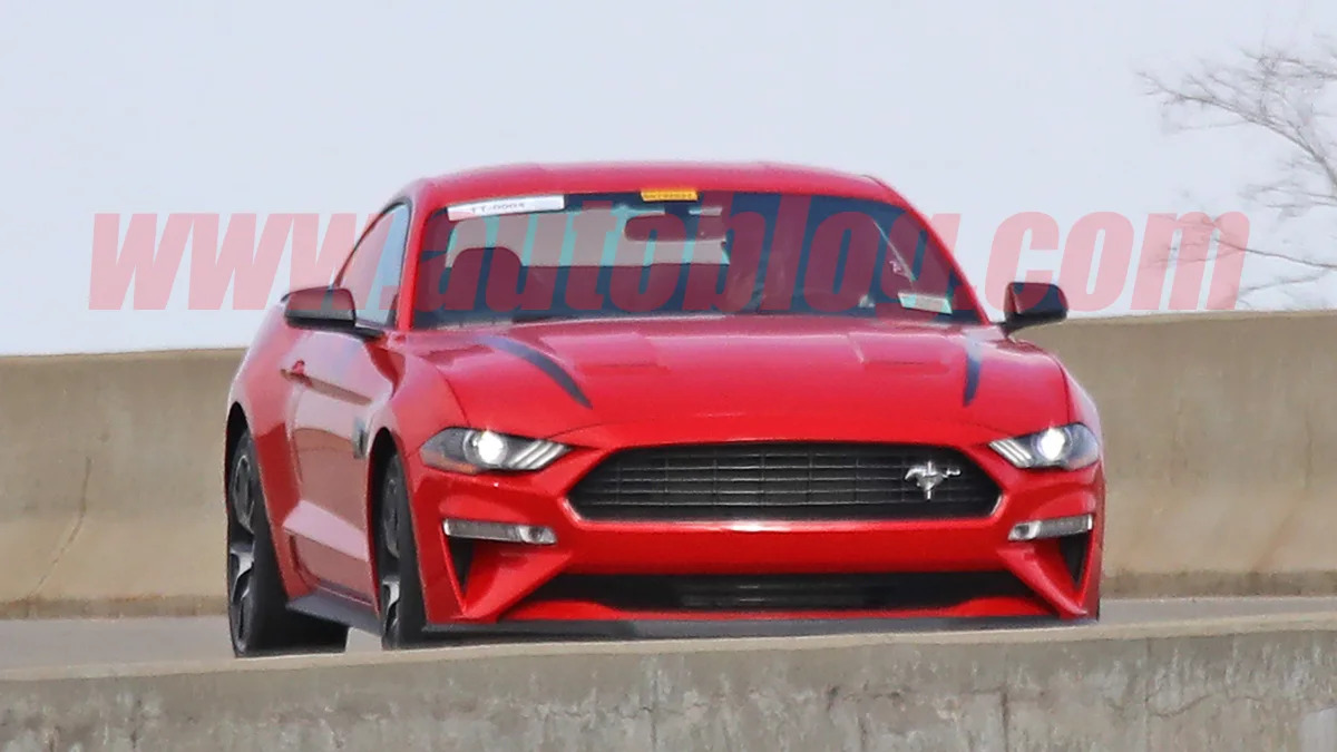 2020 Ford Mustang entry-level performance model