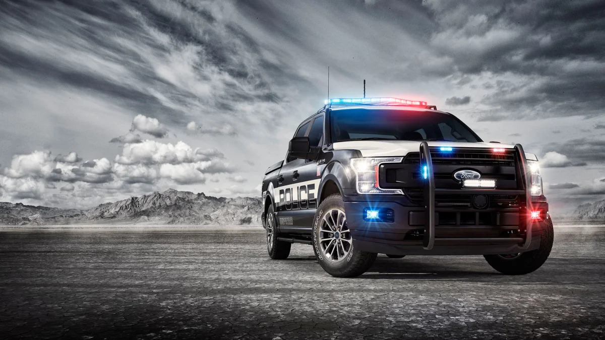 2018 Ford F-150 Police Responder front