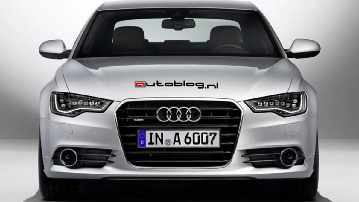 2012 Audi A6 leaked images