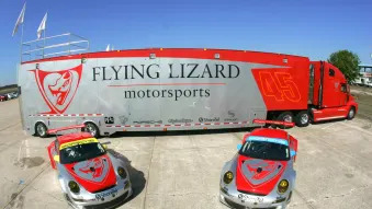 Flying Lizard Porsche 911 GT3 RSRS ALMS racer