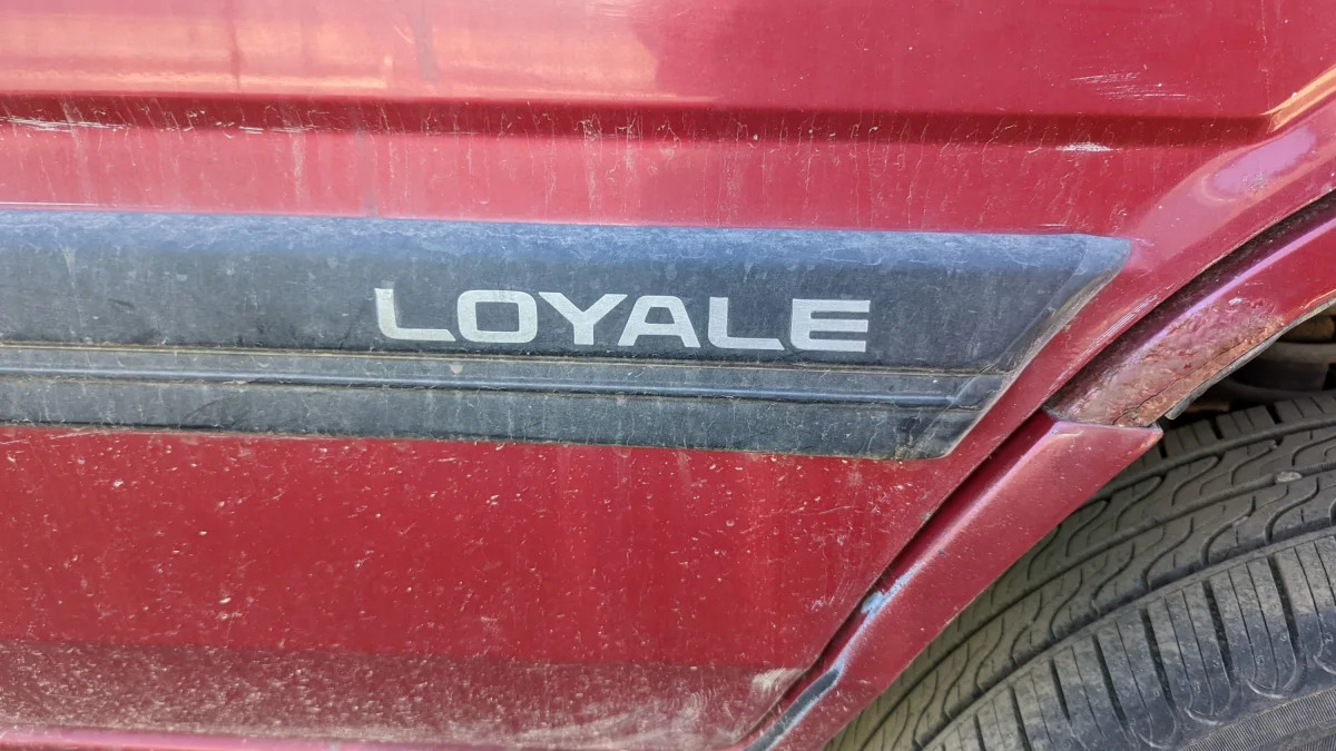 14 - 1991 Subaru Loyale Wagon in Colorado junkyard - photo by Murilee Martin