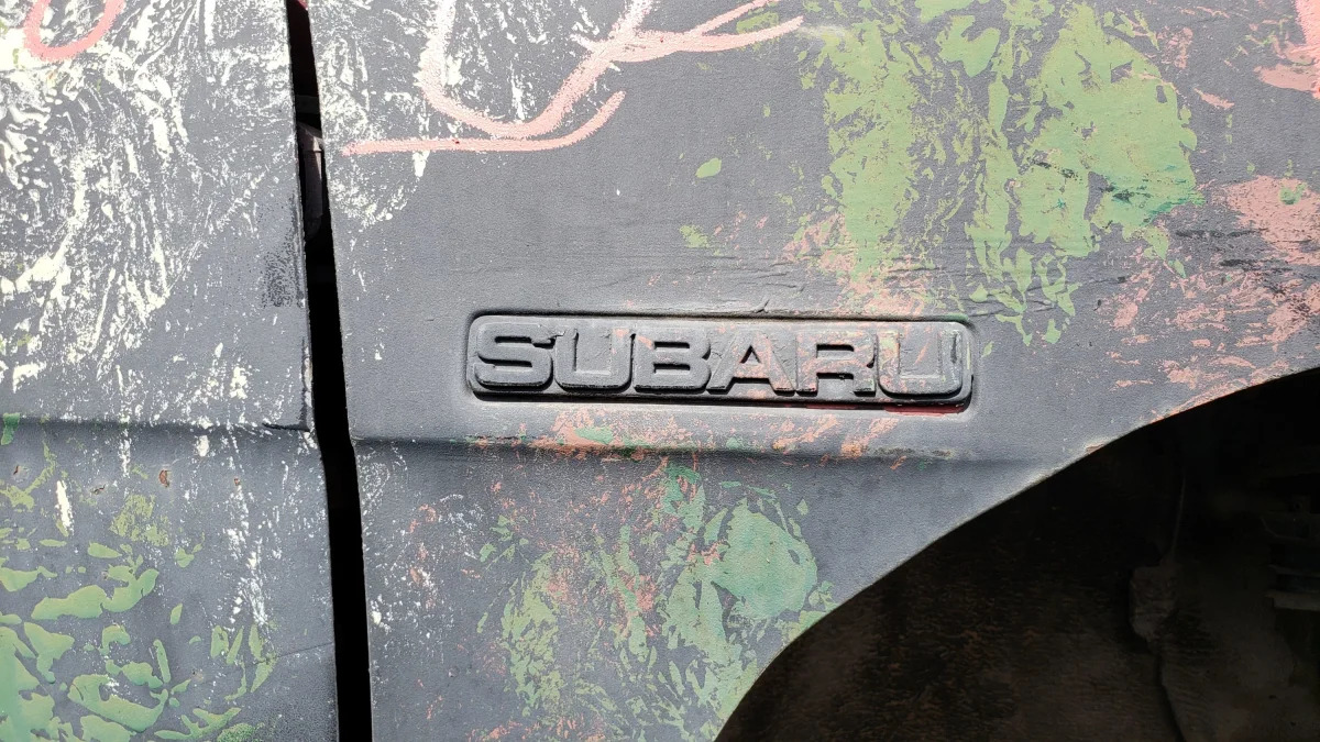 34 - 1984 Subaru BRAT in Colorado Junkyard - photo by Murilee Martin