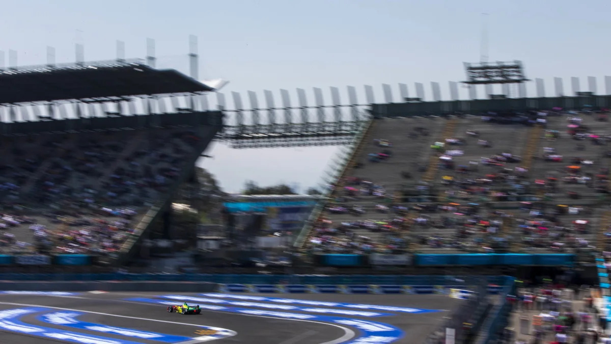 Formula E Mexico City action