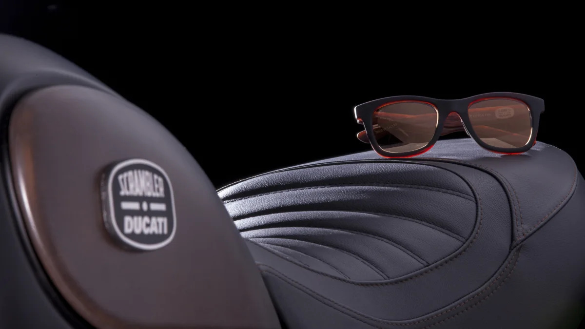 Ducati Scrambler Italia Independent seat sunglasses