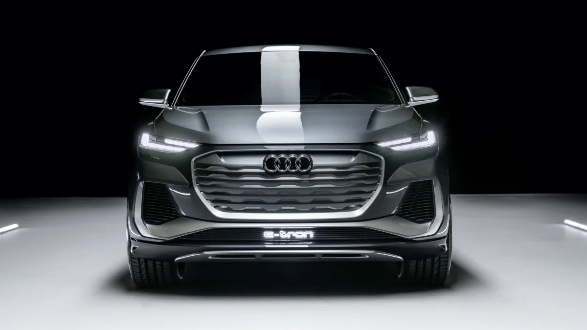 Audi Q4 Sportback E-Tron concept studio photo 14