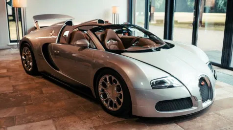 <h6><u>Bugatti fully restores the first Veyron 16.4 Grand Sport prototype</u></h6>
