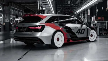 Audi RS 6 GTO concept paints its wagon in an homage to 90 Quattro IMSA GTO racer
