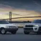 1993 Jeep Grand Cherokee (left) and 2023 Jeep Grand Cherokee 4xe 30th Anniversary edition