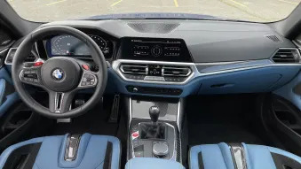 2021 BMW M4 interior