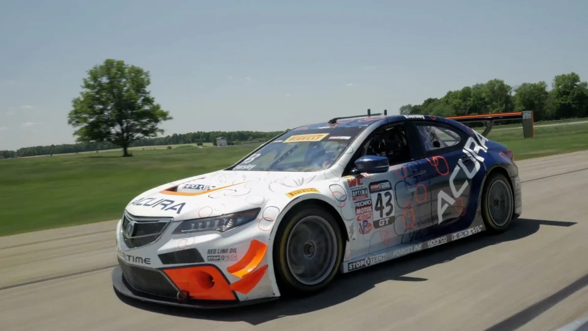Acura TLX-GT At Gingerman Raceway