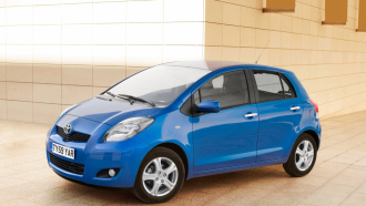 2010 Toyota Yaris starts at £10,256 in the UK, gets up to 46 mpg