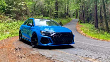 2023 Audi RS 3 Road Test Review: Narrow road, barely paved, could be bears