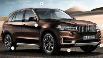 Die-cast model brochure possibly leaks the F15 BMW X5