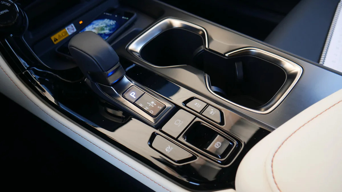 2022 Lexus NX 350h center console controls