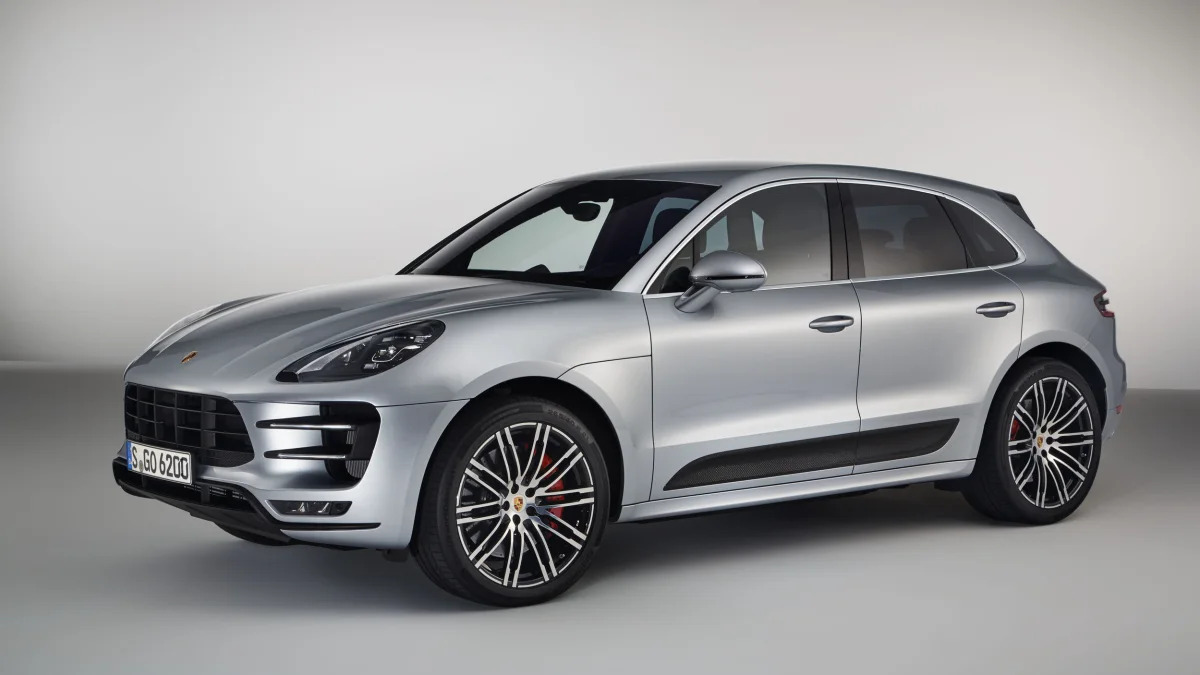 Porsche Macan Turbo with Performance Package Front End Exterior