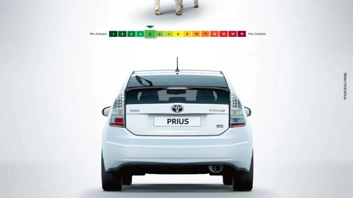 Toyota Prius Sheep Advertisement