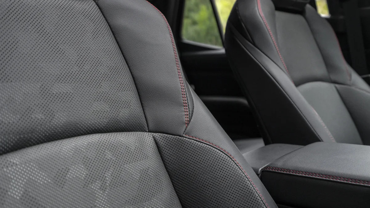 2025 Toyota 4Runner TRD Pro front seat detail