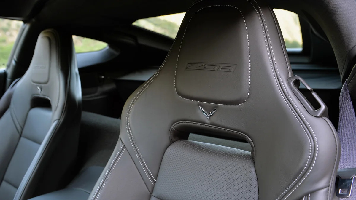 2015 Chevrolet Corvette Z06 seats