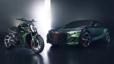 <h6><u>Ducati Diavel for Bentley is the first collaboration between the brands</u></h6>