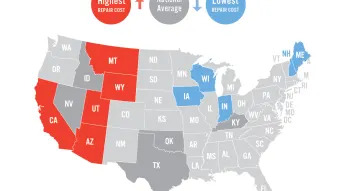 Auto repair costs state-by-state