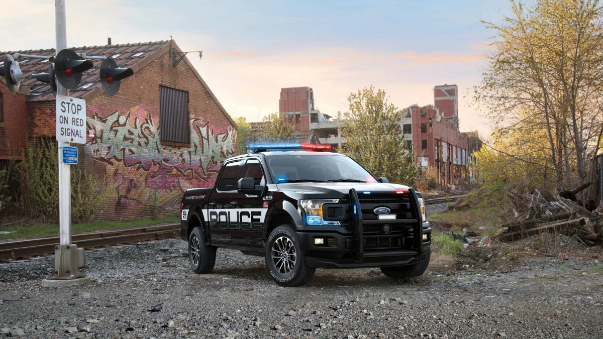 2018 Ford F-150 Police Responder front side
