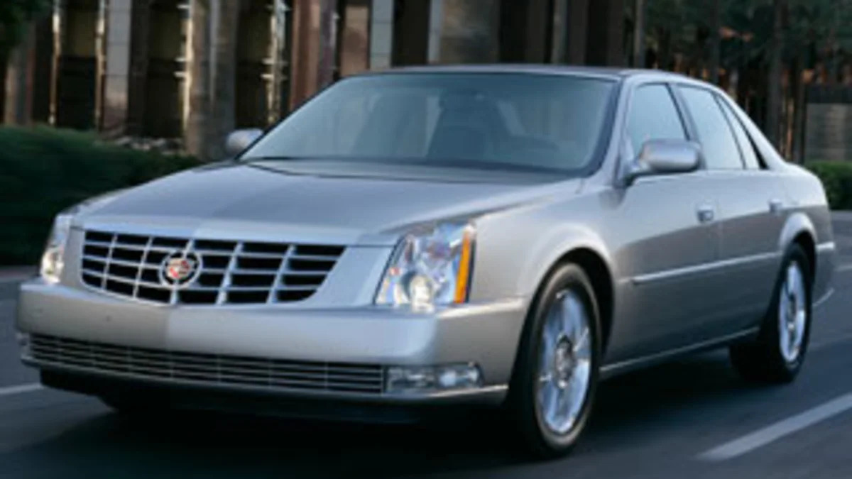Top Large Premium Car: Cadillac DTS