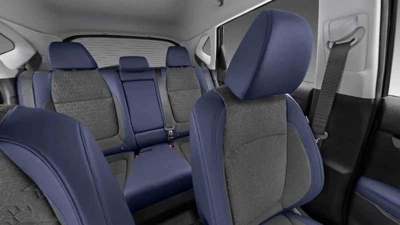 2024 Kia Seltos S interior blue seats