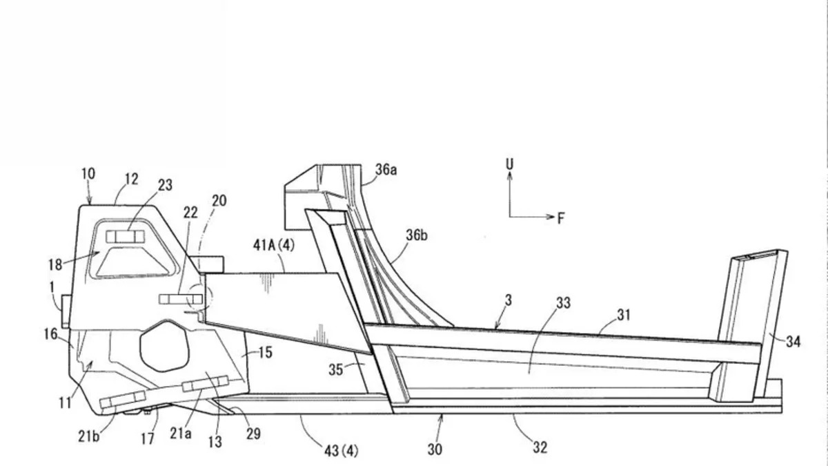 Mazda sports coupe patent illustrations 11